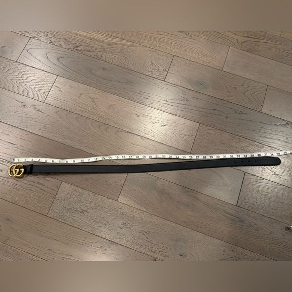 Gucci GG Marmont Black Belt Sz Medium - Picture 6 of 7